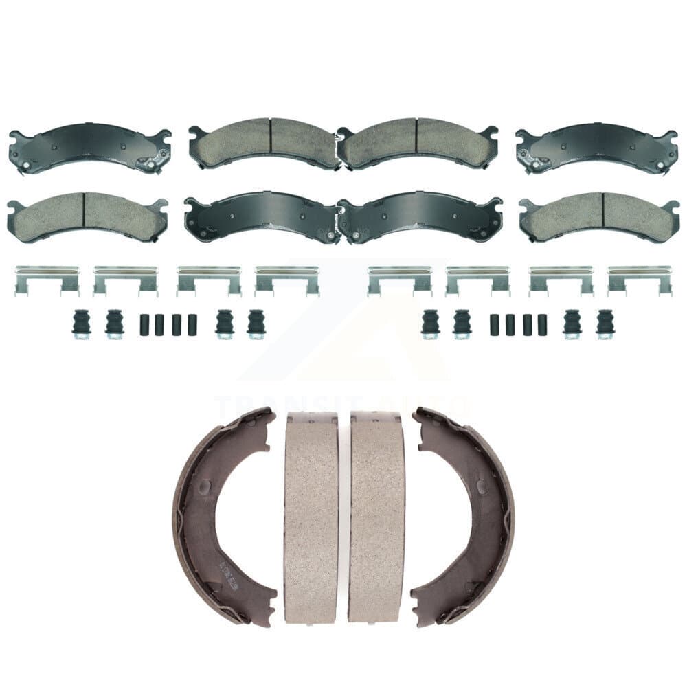 Transit Auto - KNN-101259 - Front and Rear Disc Brake Pad Kits image 1