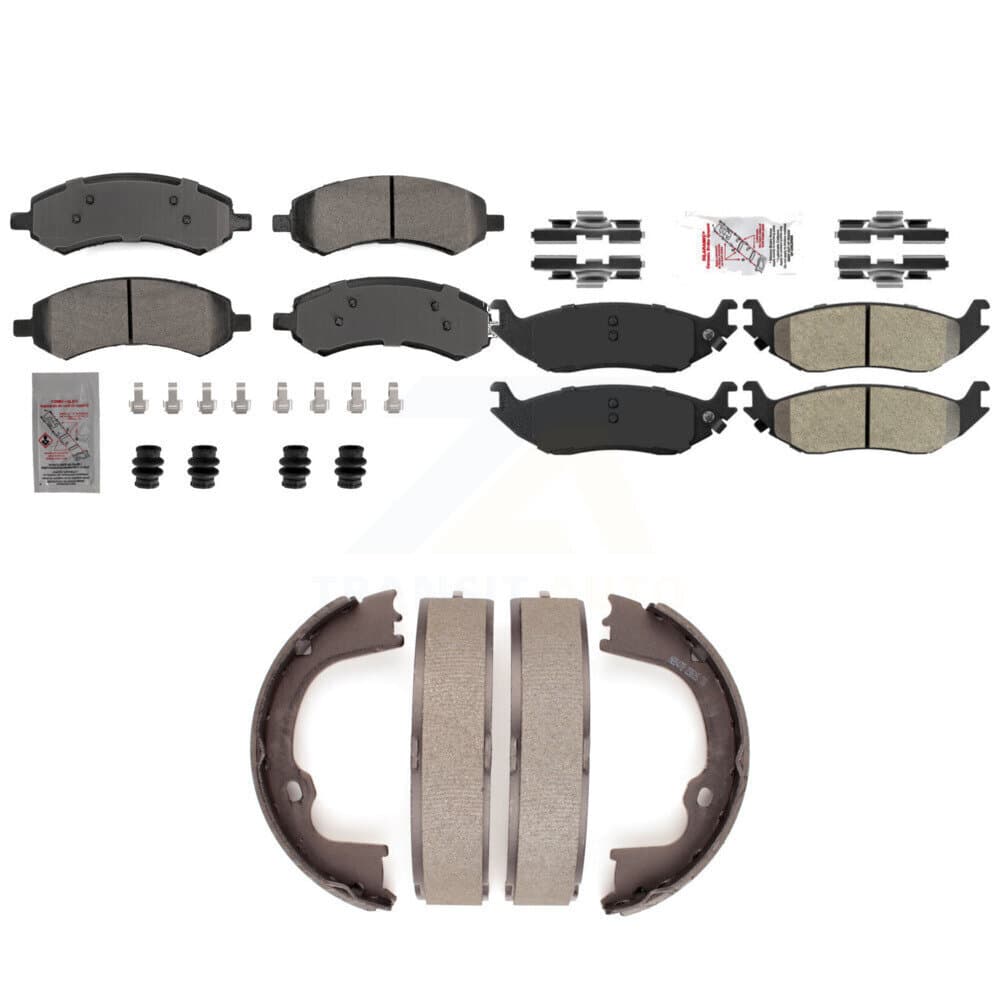 Transit Auto - KNN-101280 - Front and Rear Disc Brake Pad Kits image 1