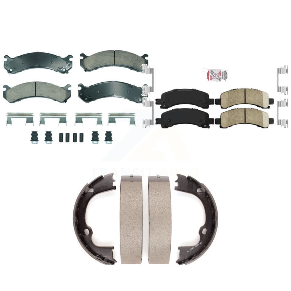 Transit Auto - KNN-101287 - Front and Rear Disc Brake Pad Kits image 1