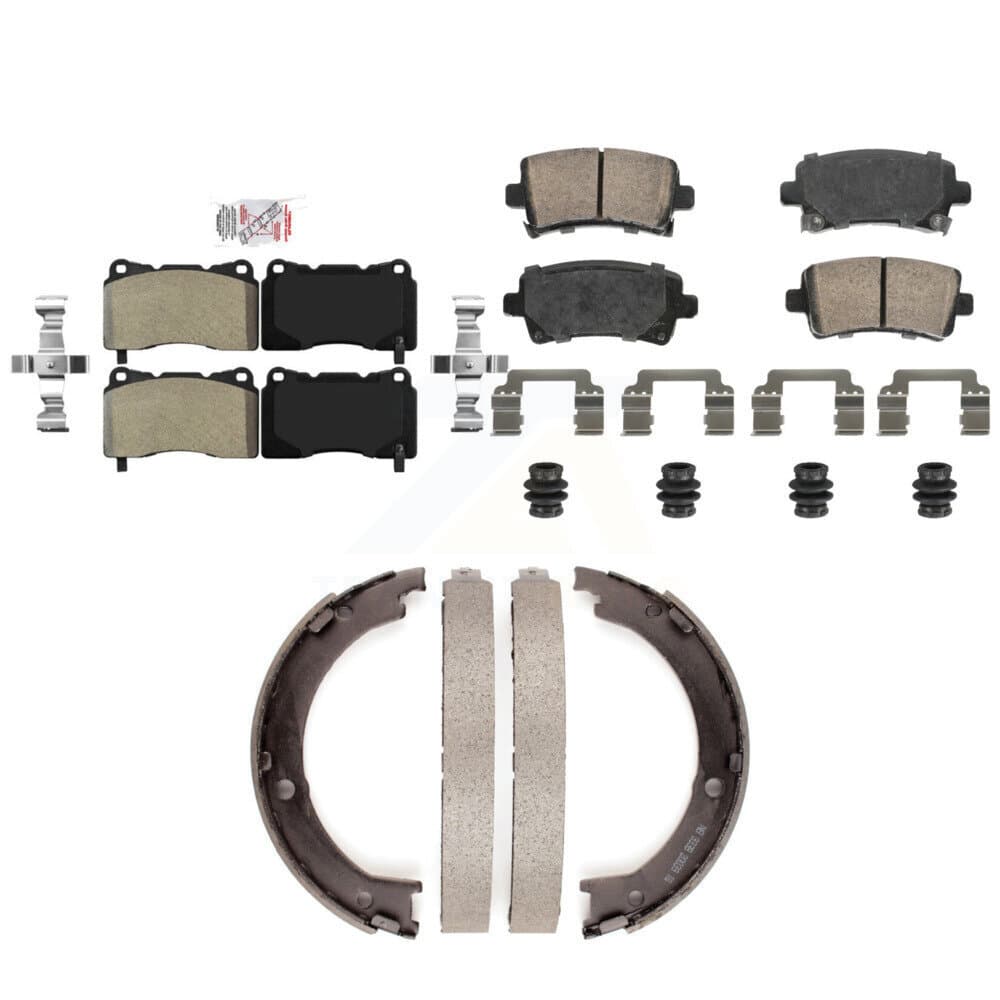 Transit Auto - KNN-101292 - Front and Rear Disc Brake Pad Kits image 1