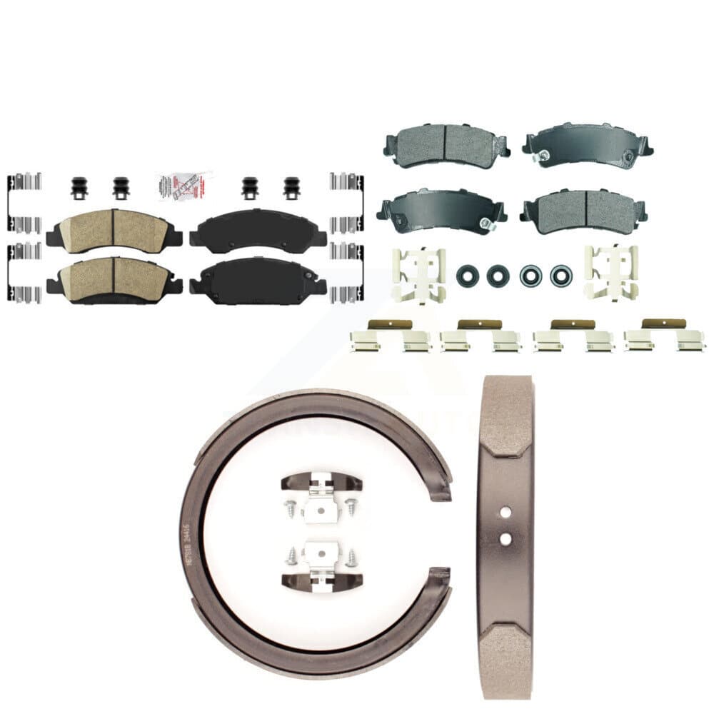 Transit Auto - KNN-101298 - Front and Rear Disc Brake Pad Kits image 1