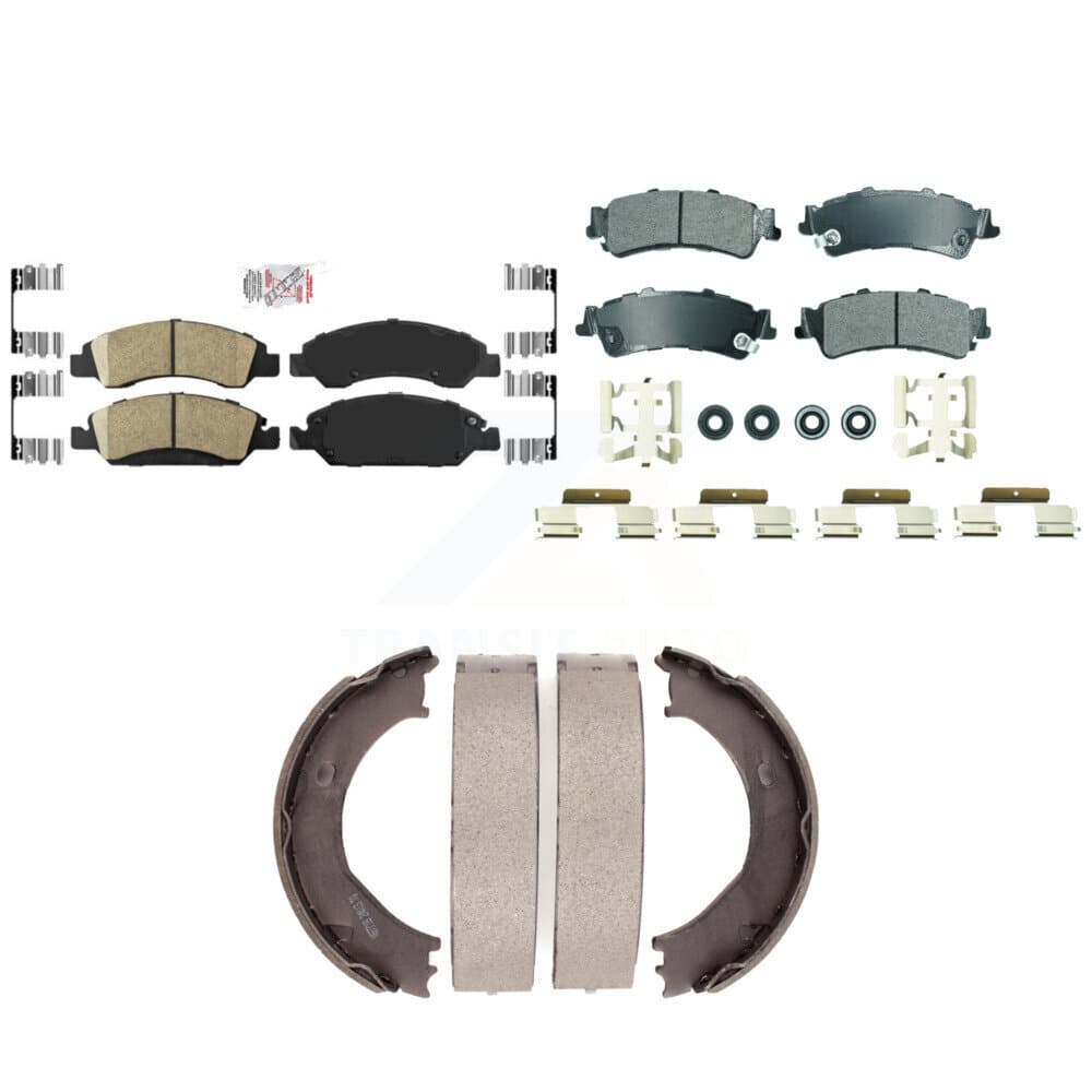 Transit Auto - KNN-101303 - Front and Rear Disc Brake Pad Kits image 1