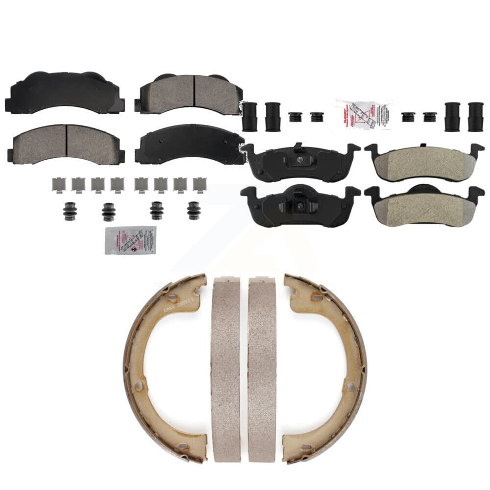 Transit Auto - KNN-101316 - Front and Rear Disc Brake Pad Kits image 1