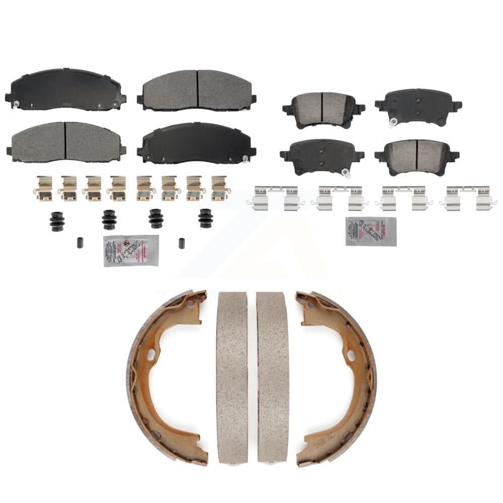 Transit Auto - KNN-101317 - Front and Rear Disc Brake Pad Kits image 1
