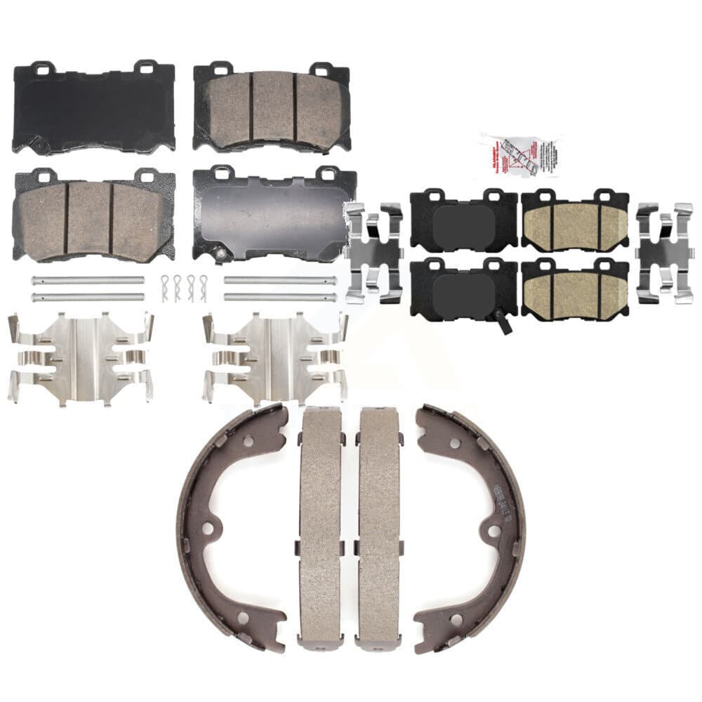 Transit Auto - KNN-101357 - Front and Rear Disc Brake Pad Kits image 1