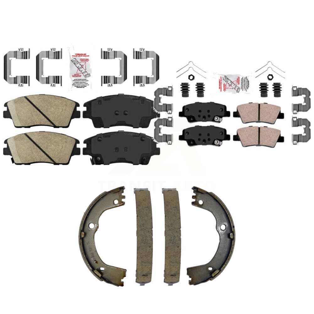 Transit Auto - KNN-101359 - Front and Rear Disc Brake Pad Kits image 1