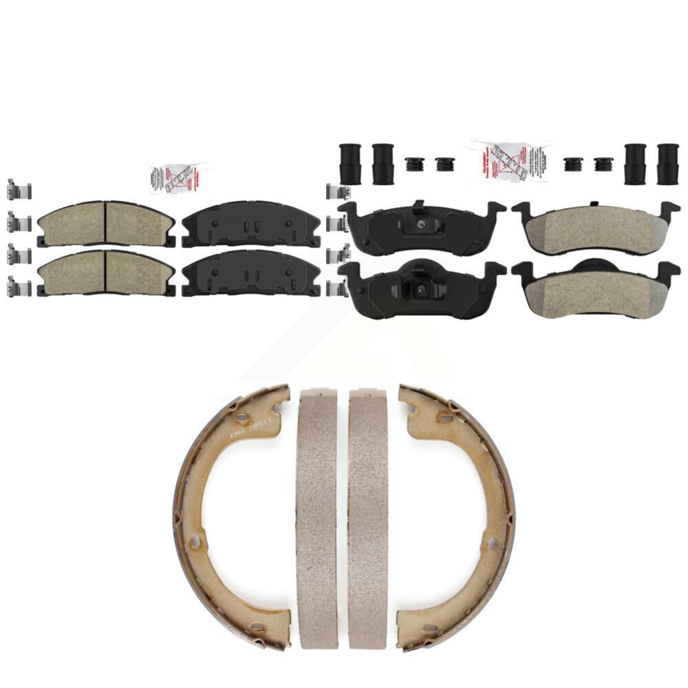 Transit Auto - KNN-101365 - Front and Rear Disc Brake Pad Kits image 1