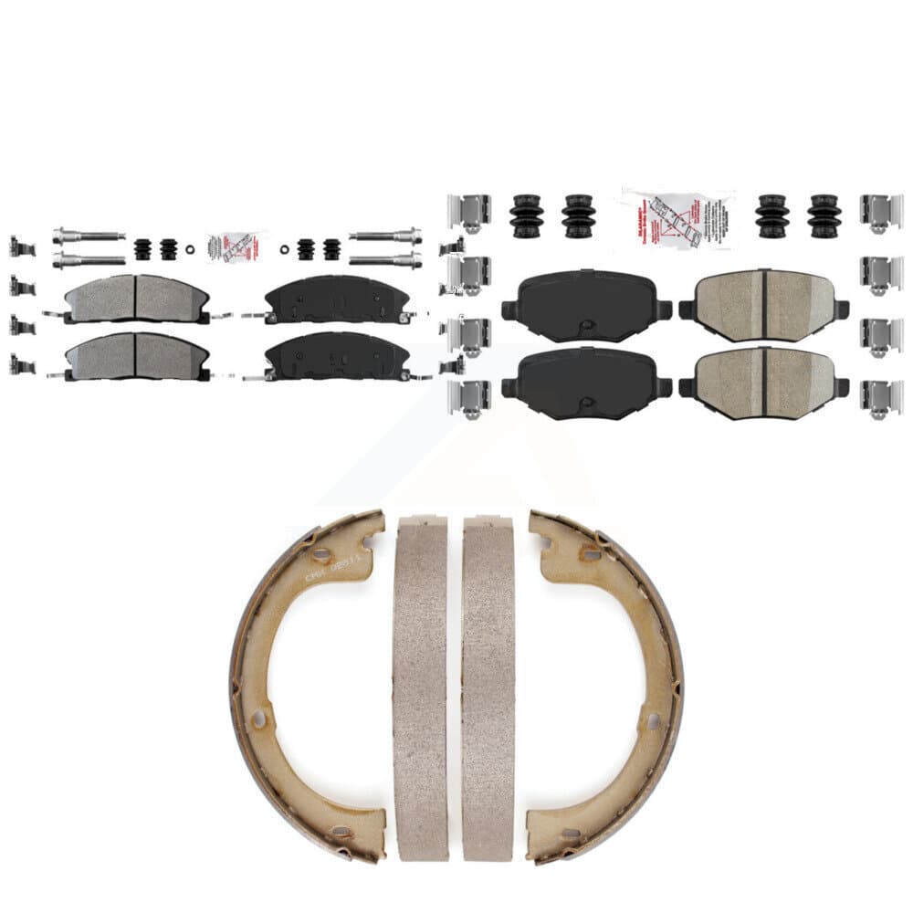 Transit Auto - KNN-101373 - Front and Rear Disc Brake Pad Kits image 1