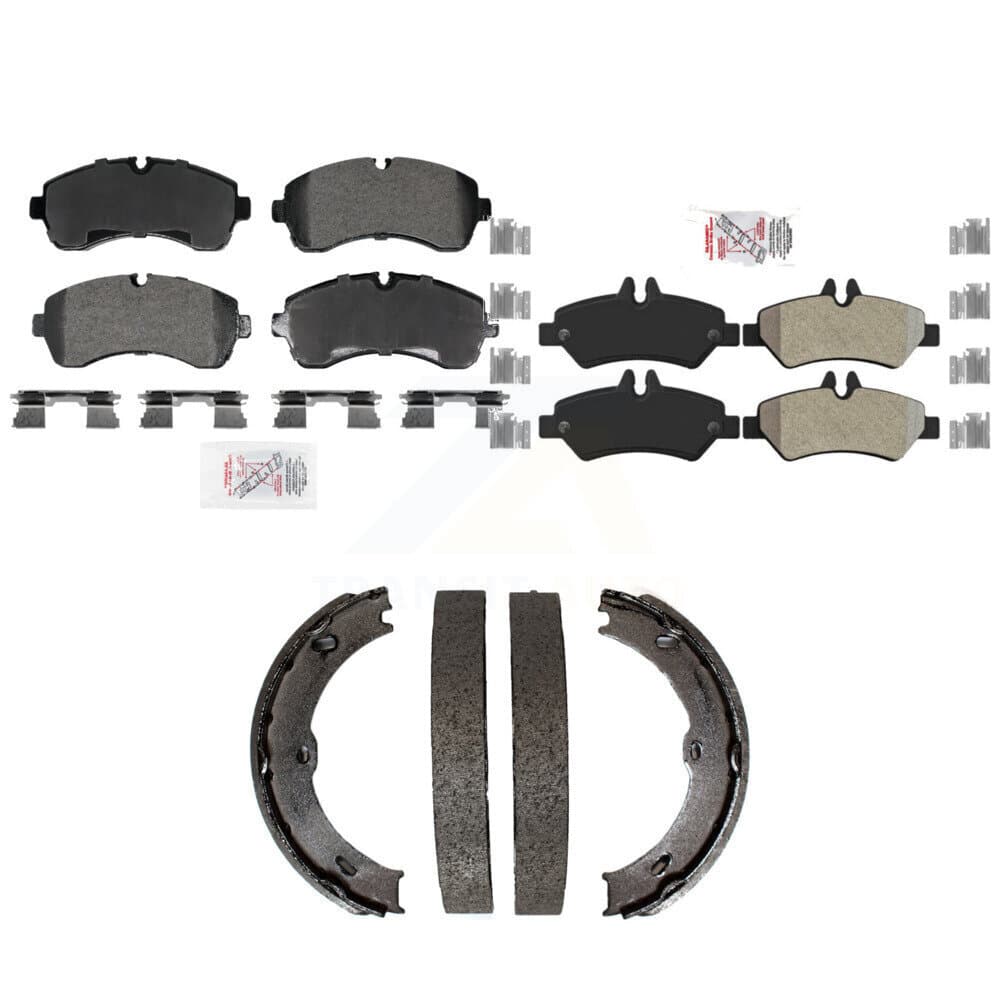 Transit Auto - KNN-101407 - Front and Rear Disc Brake Pad Kits image 1