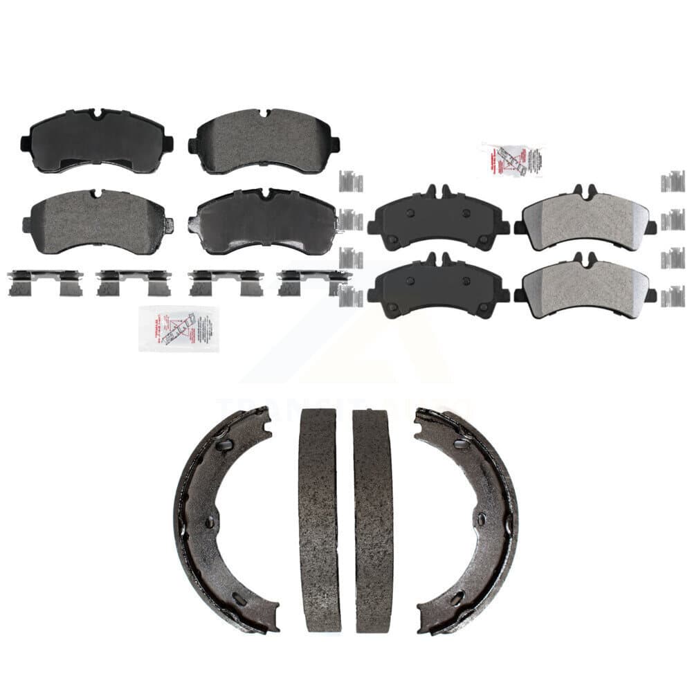 Transit Auto - KNN-101410 - Front and Rear Disc Brake Pad Kits image 1