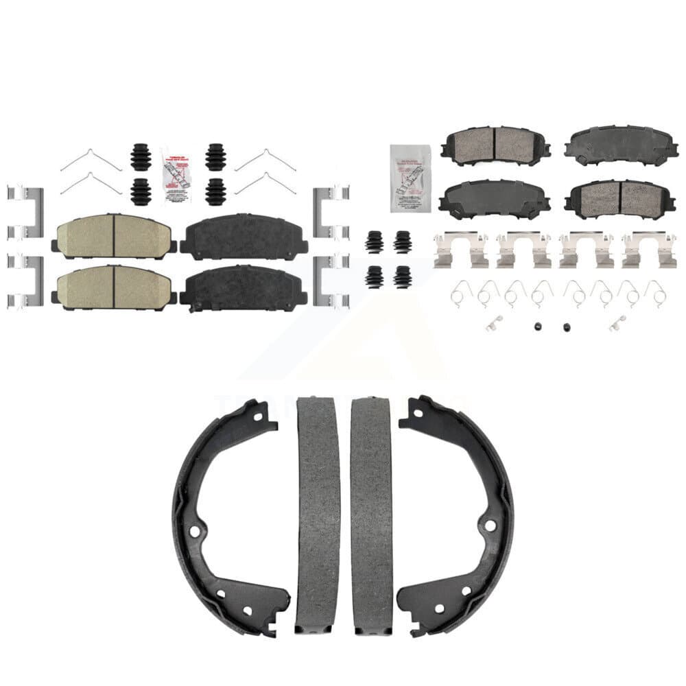 Transit Auto - KNN-101424 - Front and Rear Disc Brake Pad Kits image 1