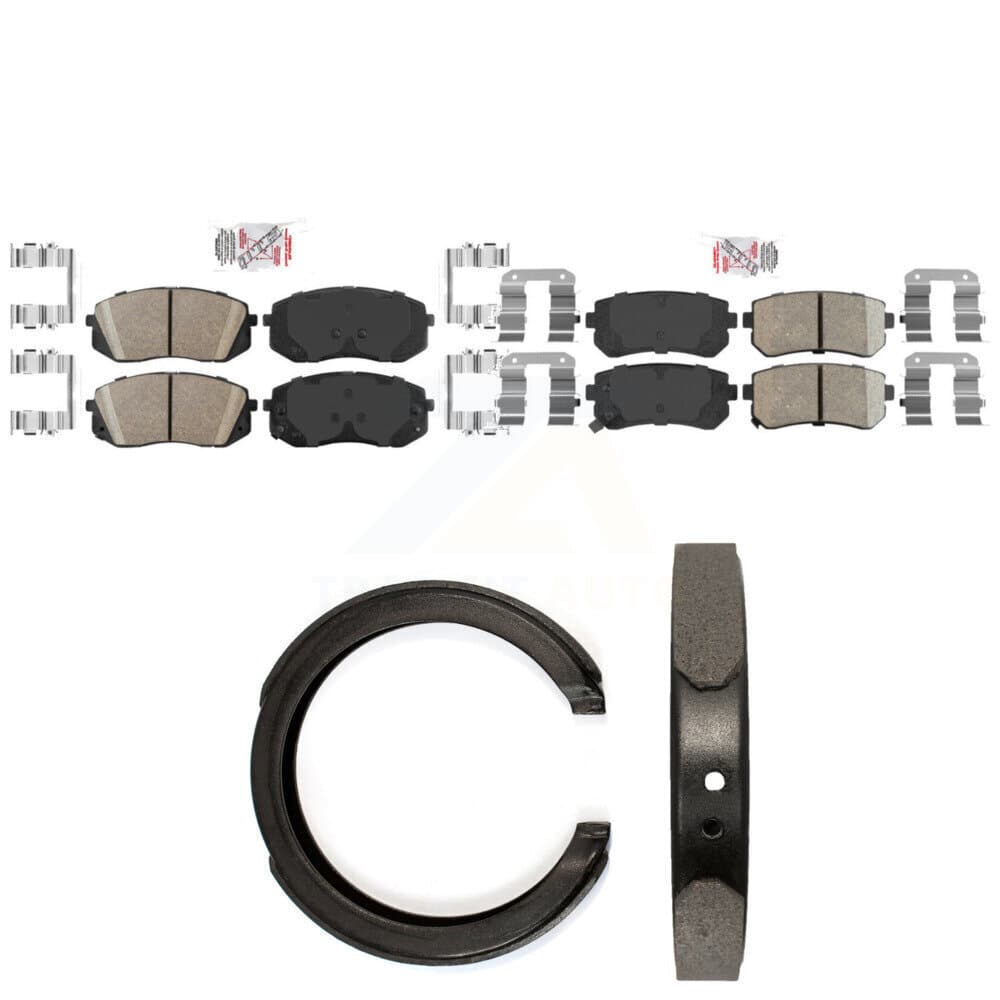 Transit Auto - KNN-101435 - Front and Rear Disc Brake Pad Kits image 1