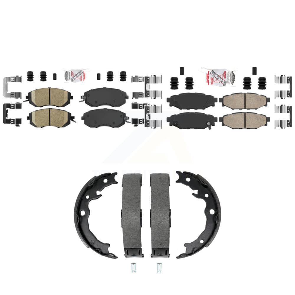 Transit Auto - KNN-101454 - Front and Rear Disc Brake Pad Kits image 1