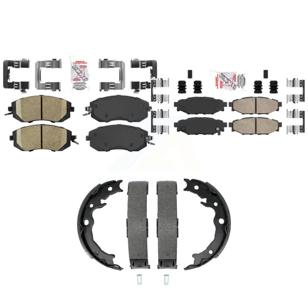 Transit Auto - KNN-101455 - Front and Rear Disc Brake Pad Kits image 1