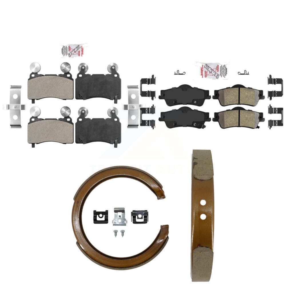 Transit Auto - KNN-101458 - Front and Rear Disc Brake Pad Kits image 1