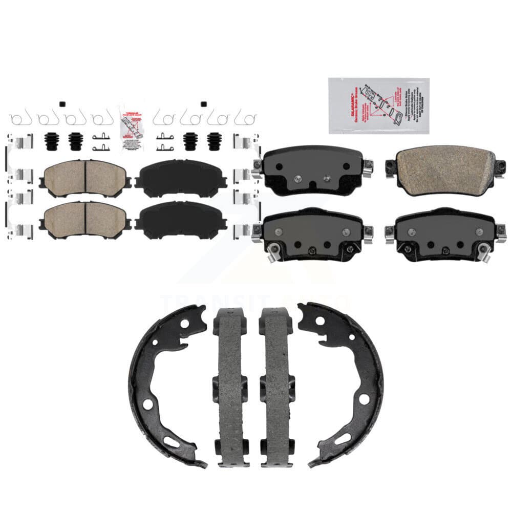 Transit Auto - KNN-101506 - Front and Rear Disc Brake Pad Kits image 1