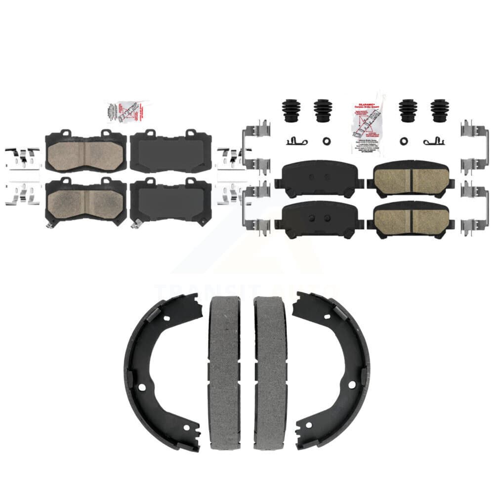 Transit Auto - KNN-101516 - Front and Rear Disc Brake Pad Kits image 1