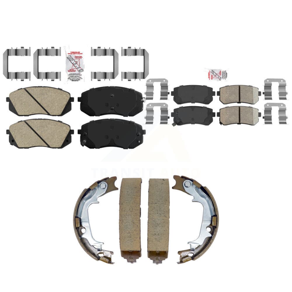 Transit Auto - KNN-101553 - Front and Rear Disc Brake Pad Kits image 1