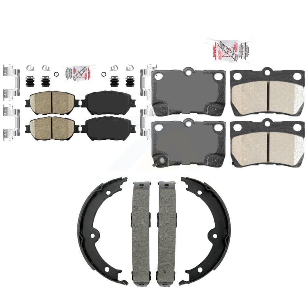 Transit Auto - KNN-101555 - Front and Rear Disc Brake Pad Kits image 1
