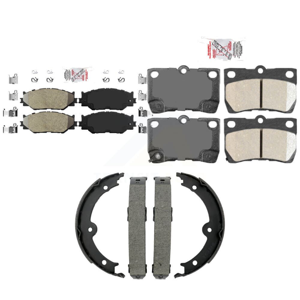 Transit Auto - KNN-101556 - Front and Rear Disc Brake Pad Kits image 1