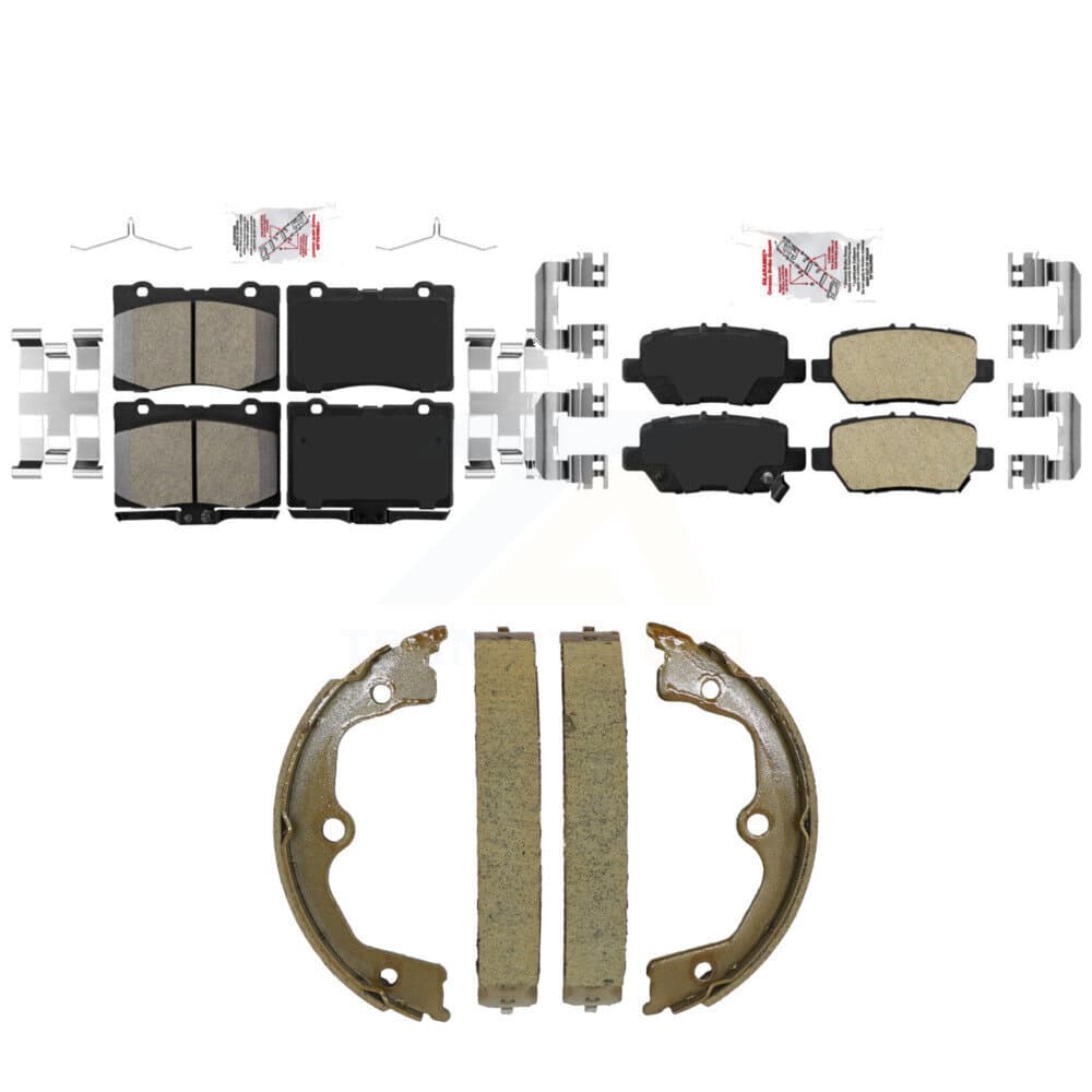 Transit Auto - KNN-101575 - Front and Rear Disc Brake Pad Kits image 1