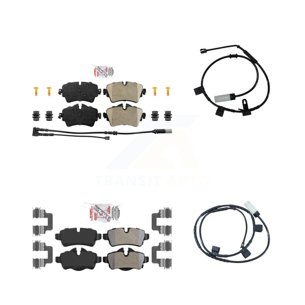 AmeriBRAKES - KNW-100006 - Front and Rear Disc Brake Pad Kits image 1