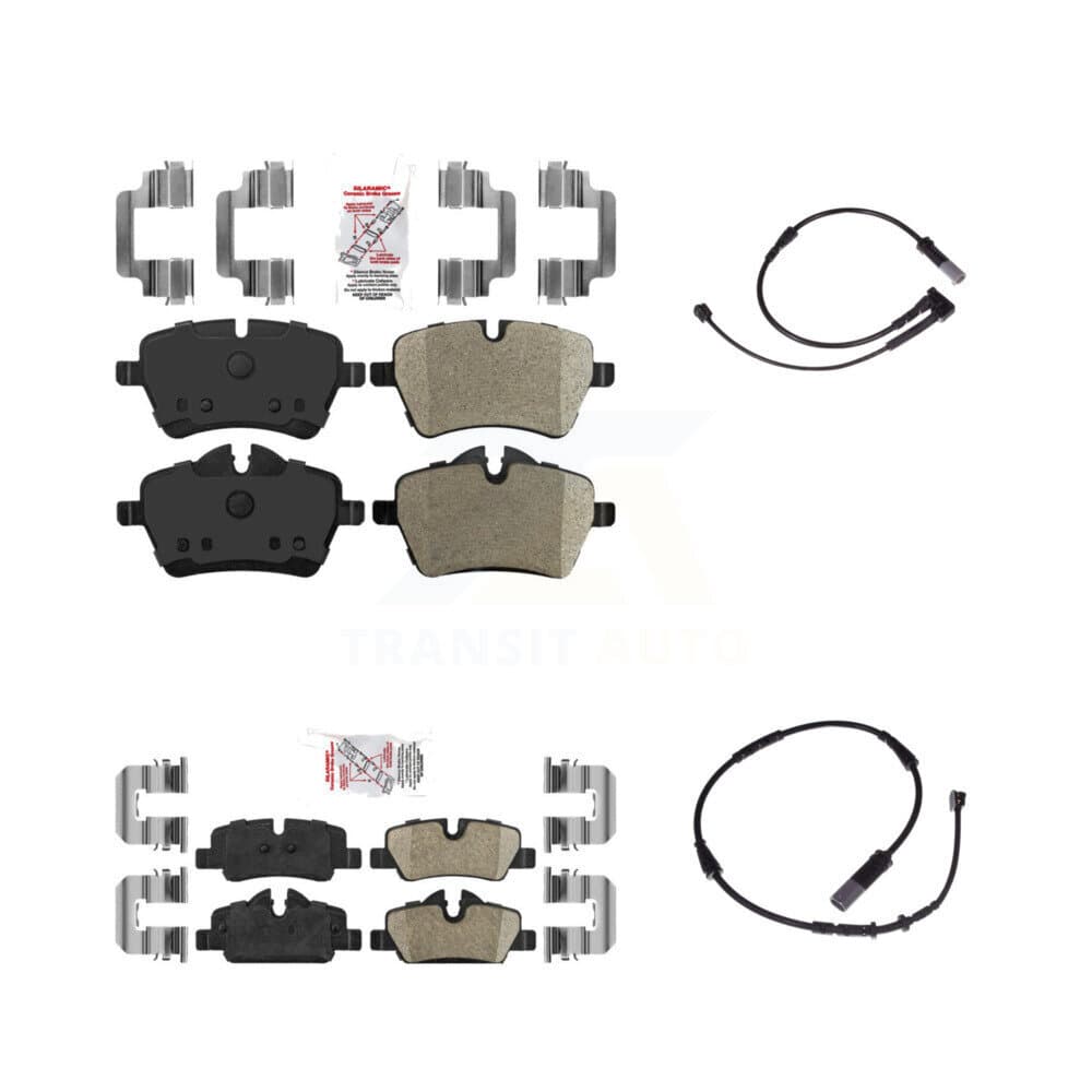 AmeriBRAKES - KNW-100009 - Front and Rear Disc Brake Pad Kits image 1