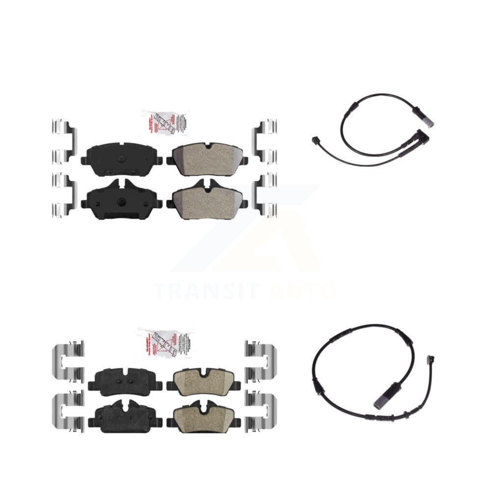 AmeriBRAKES - KNW-100013 - Front and Rear Disc Brake Pad Kits image 1