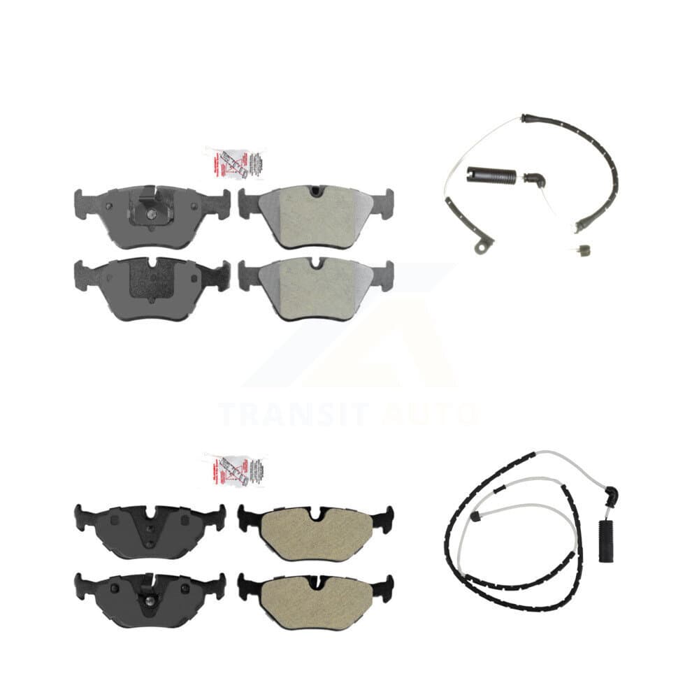 AmeriBRAKES - KNW-100044 - Front and Rear Disc Brake Pad Kits image 1