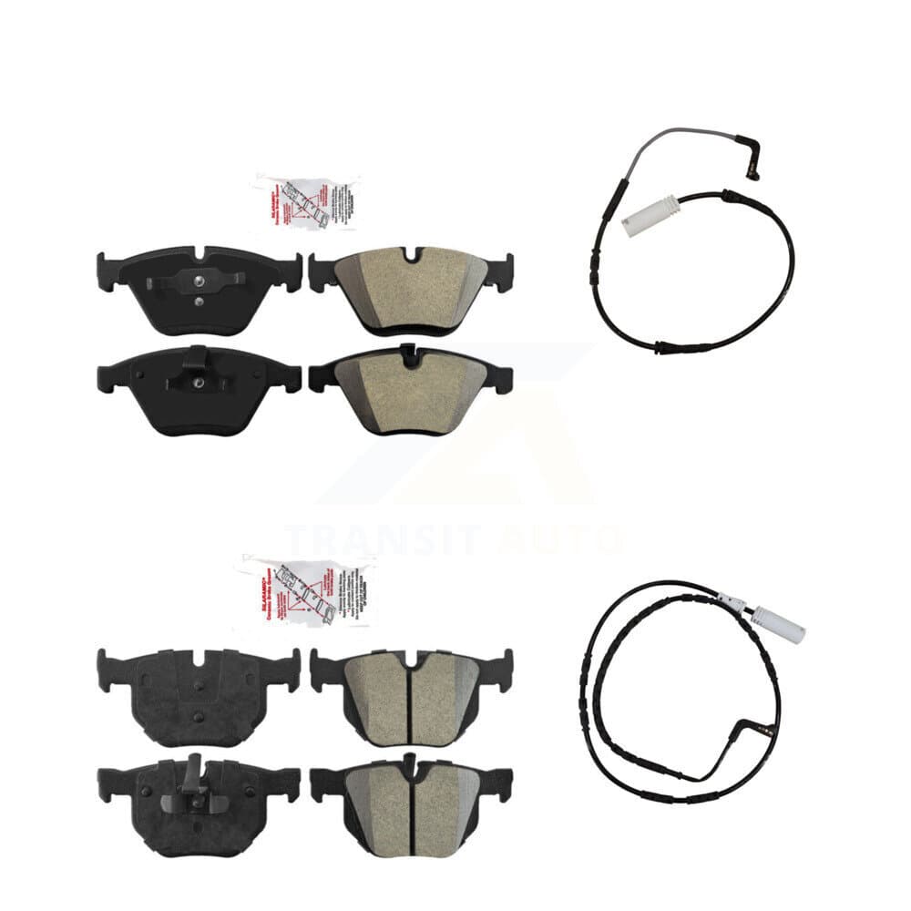 AmeriBRAKES - KNW-100113 - Front and Rear Disc Brake Pad Kits image 1