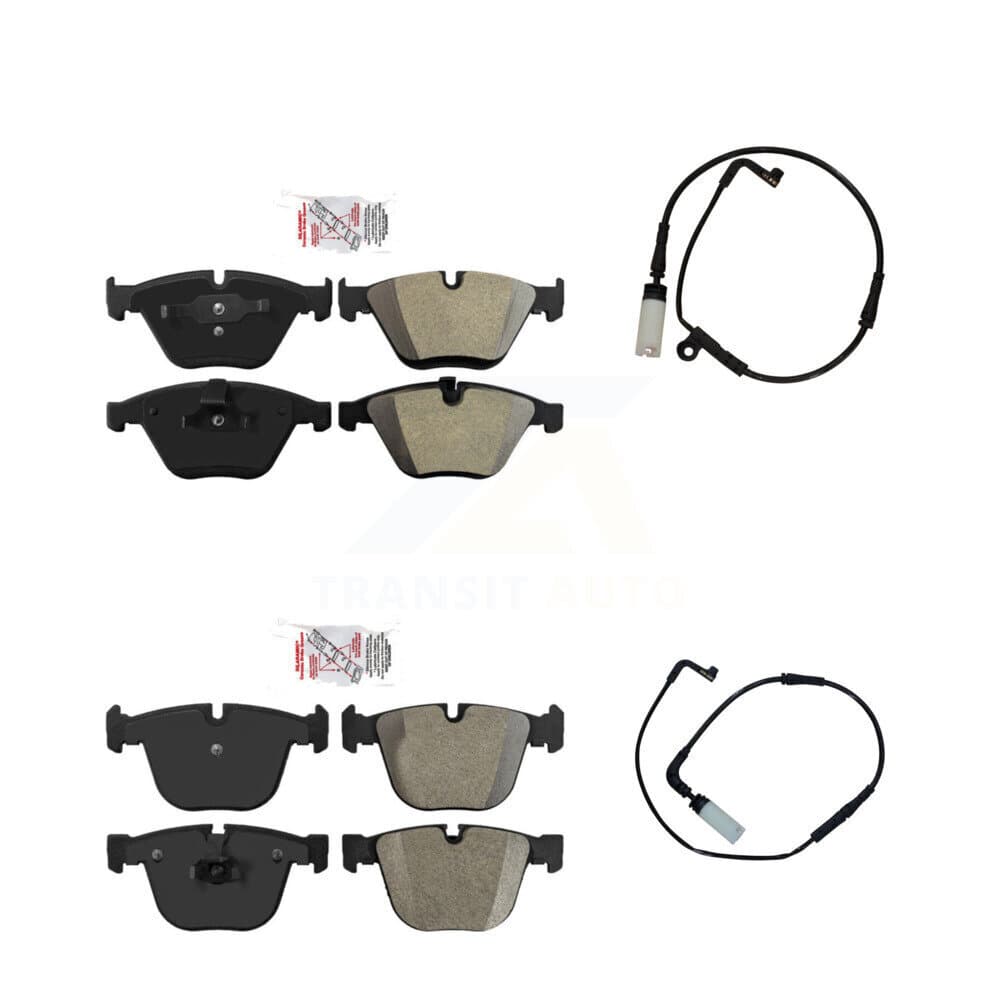 AmeriBRAKES - KNW-100181 - Front and Rear Disc Brake Pad Kits image 1