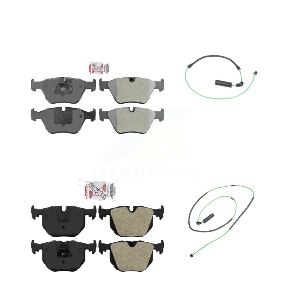 AmeriBRAKES - KNW-100192 - Front and Rear Disc Brake Pad Kits image 1