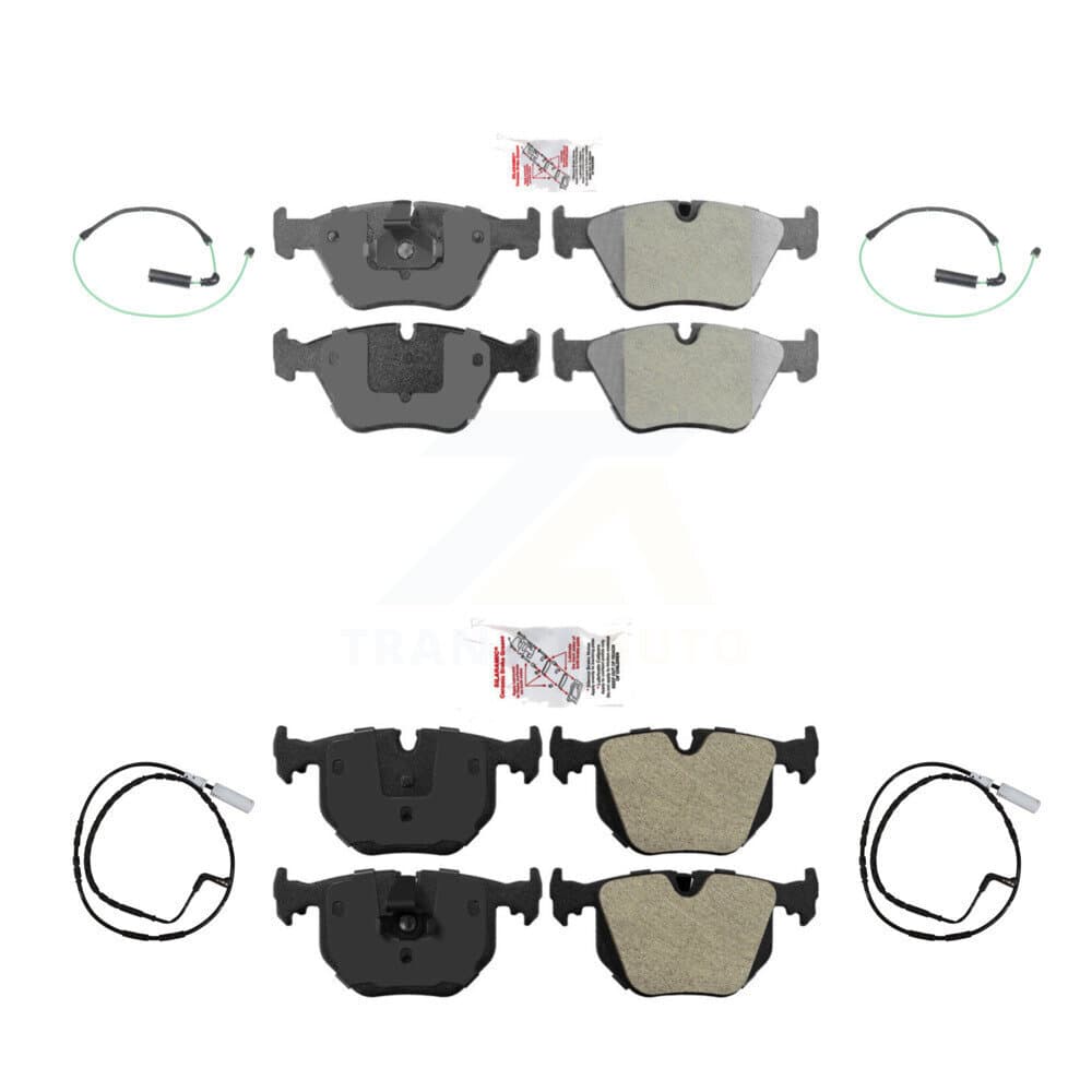 AmeriBRAKES - KNW-100243 - Front and Rear Disc Brake Pad Kits image 1