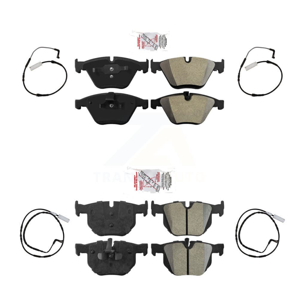 AmeriBRAKES - KNW-100246 - Front and Rear Disc Brake Pad Kits image 1