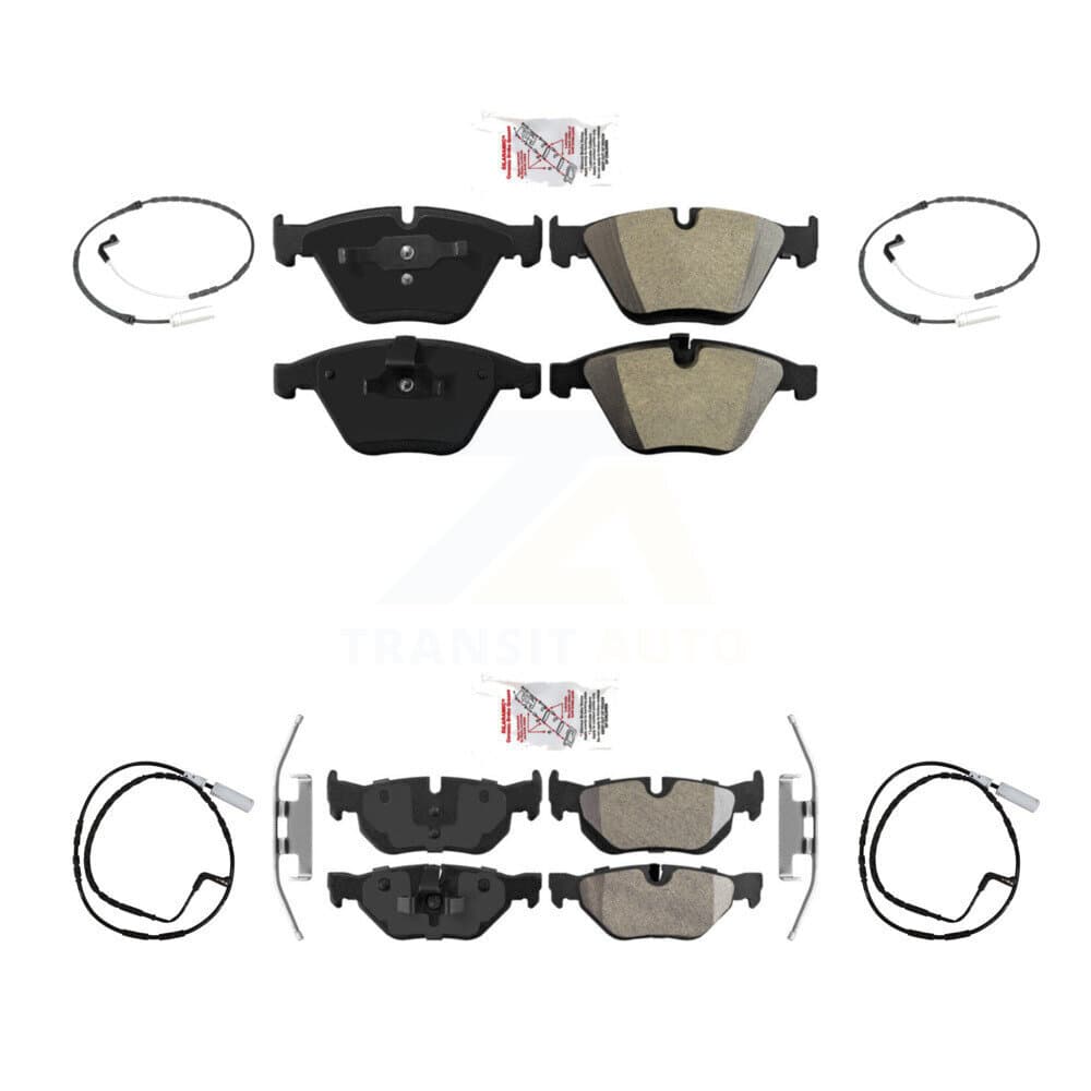 AmeriBRAKES - KNW-100249 - Front and Rear Disc Brake Pad Kits image 1