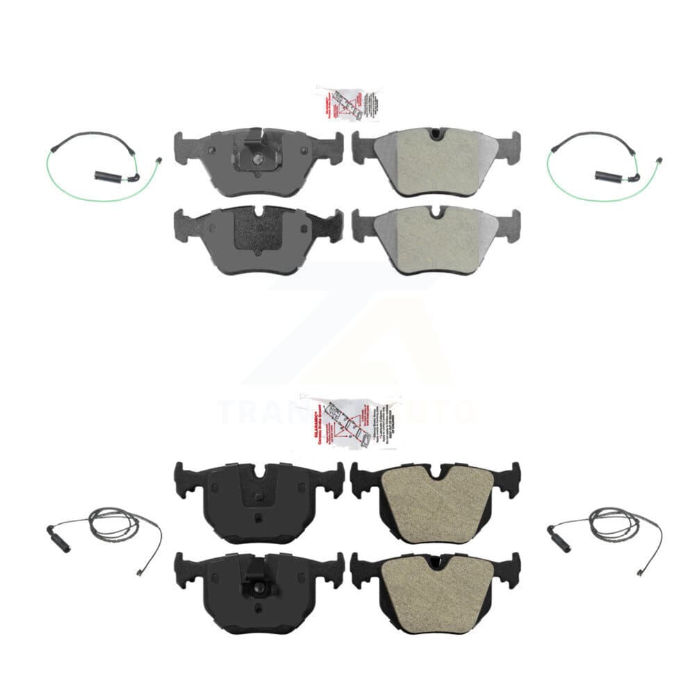 AmeriBRAKES - KNW-100255 - Front and Rear Disc Brake Pad Kits image 1