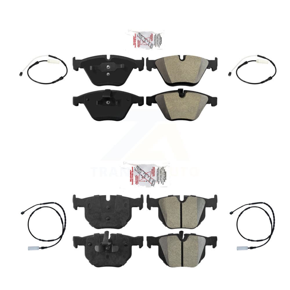 AmeriBRAKES - KNW-100256 - Front and Rear Disc Brake Pad Kits image 1