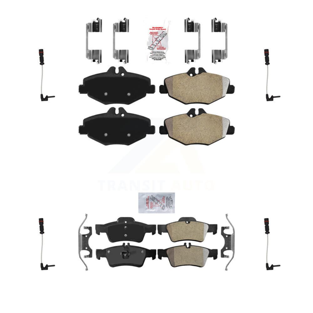 AmeriBRAKES - KNW-100286 - Front and Rear Disc Brake Pad Kits image 1