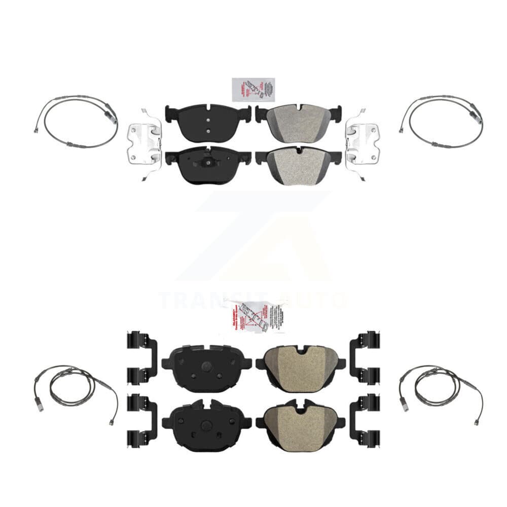 AmeriBRAKES - KNW-100289 - Front and Rear Disc Brake Pad Kits image 1