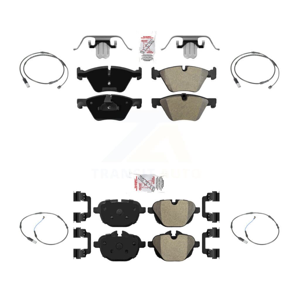 AmeriBRAKES - KNW-100291 - Front and Rear Disc Brake Pad Kits image 1