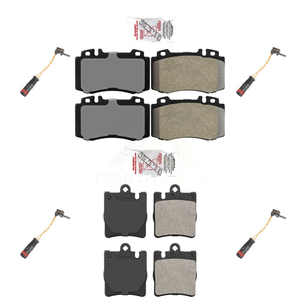 AmeriBRAKES - KNW-100331 - Front and Rear Disc Brake Pad Kits image 1