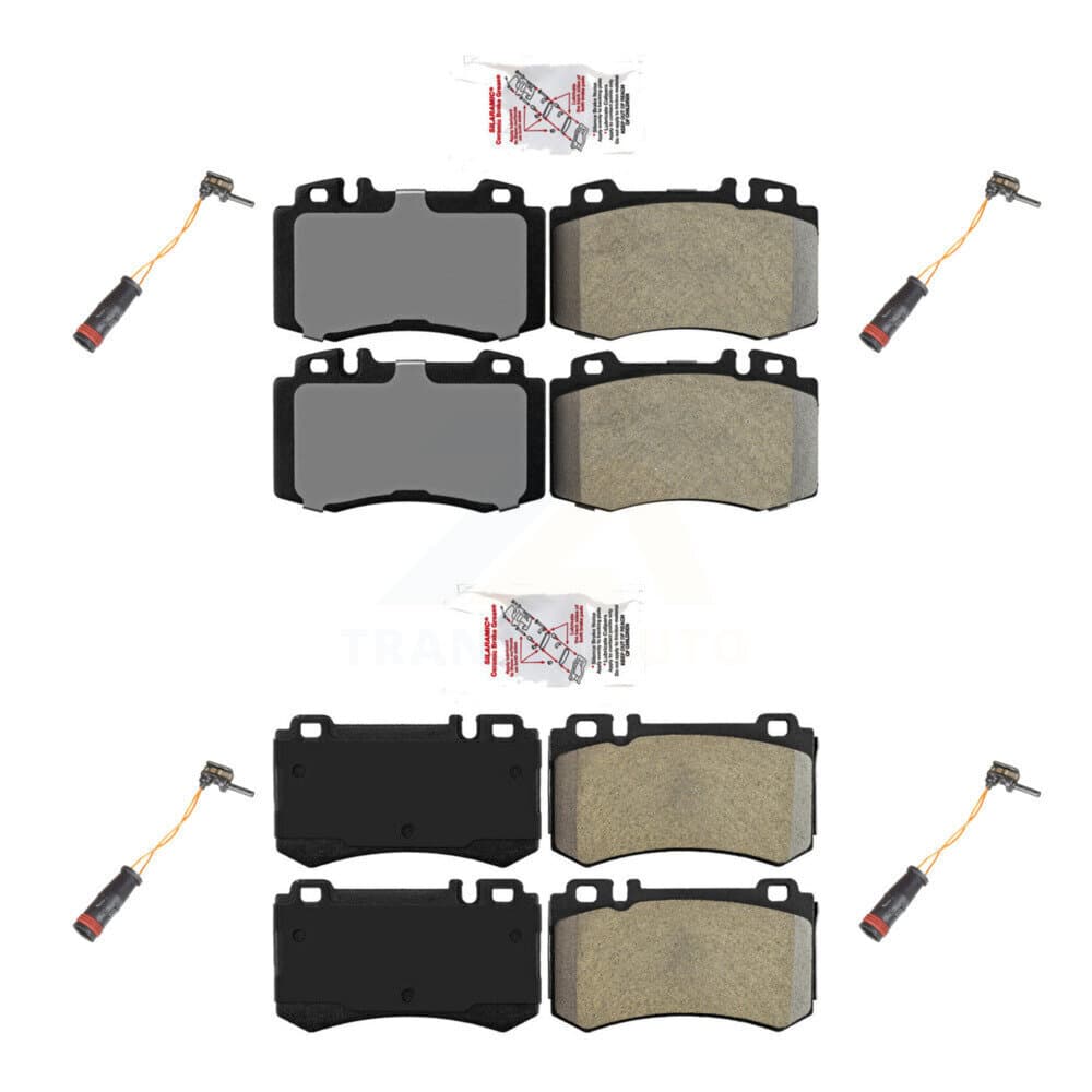AmeriBRAKES - KNW-100336 - Front and Rear Disc Brake Pad Kits image 1