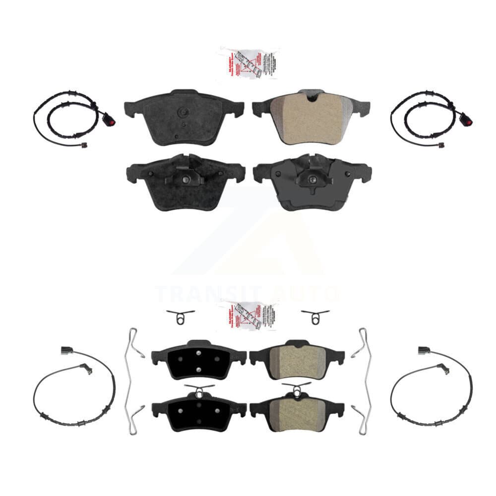 AmeriBRAKES - KNW-100354 - Front and Rear Disc Brake Pad Kits image 1