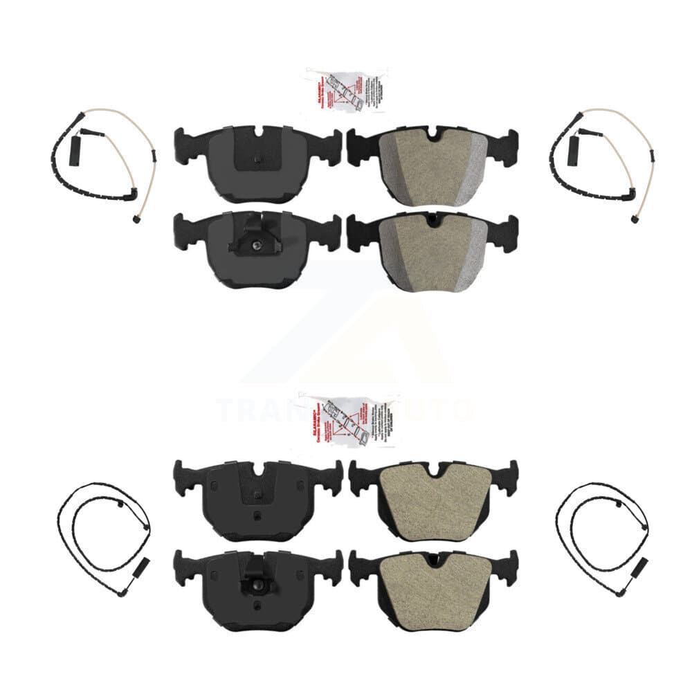AmeriBRAKES - KNW-100364 - Front and Rear Disc Brake Pad Kits image 1