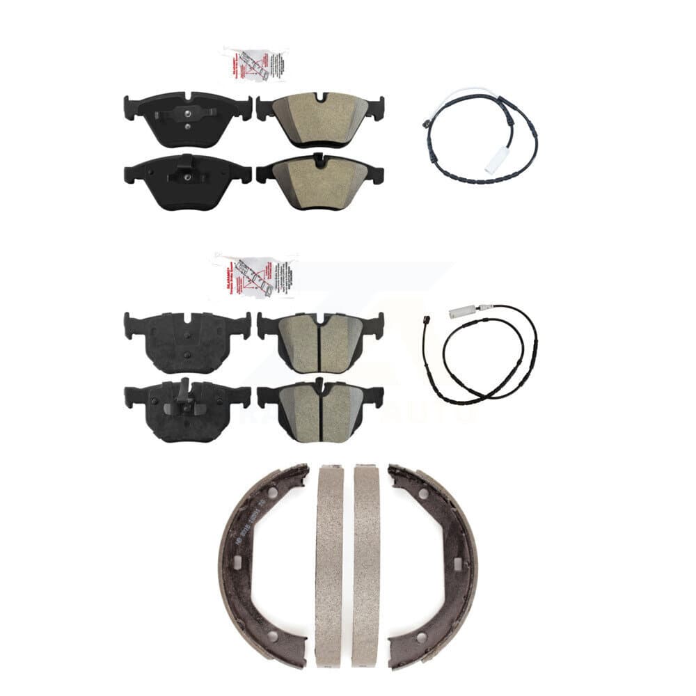 AmeriBRAKES - KNW-100397 - Front and Rear Disc Brake Pad Kits image 1