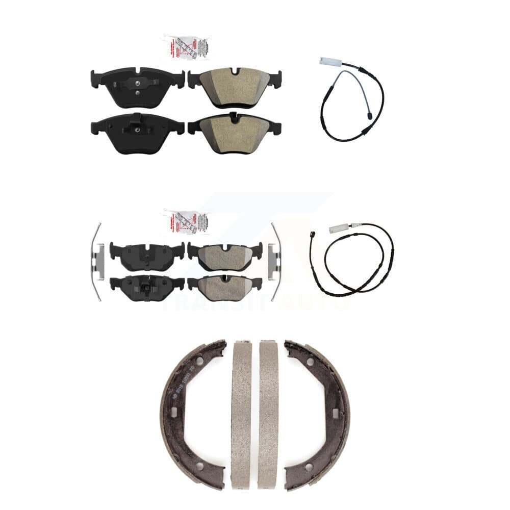 AmeriBRAKES - KNW-100401 - Front and Rear Disc Brake Pad Kits image 1