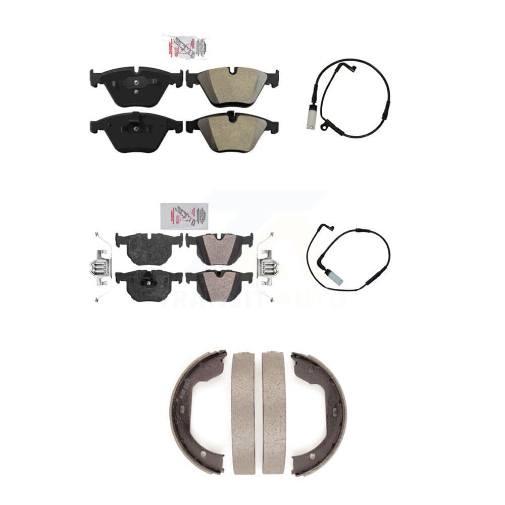 AmeriBRAKES - KNW-100408 - Front and Rear Disc Brake Pad Kits image 1