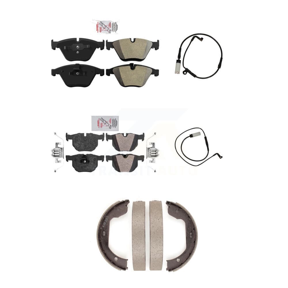 AmeriBRAKES - KNW-100412 - Front and Rear Disc Brake Pad Kits image 1