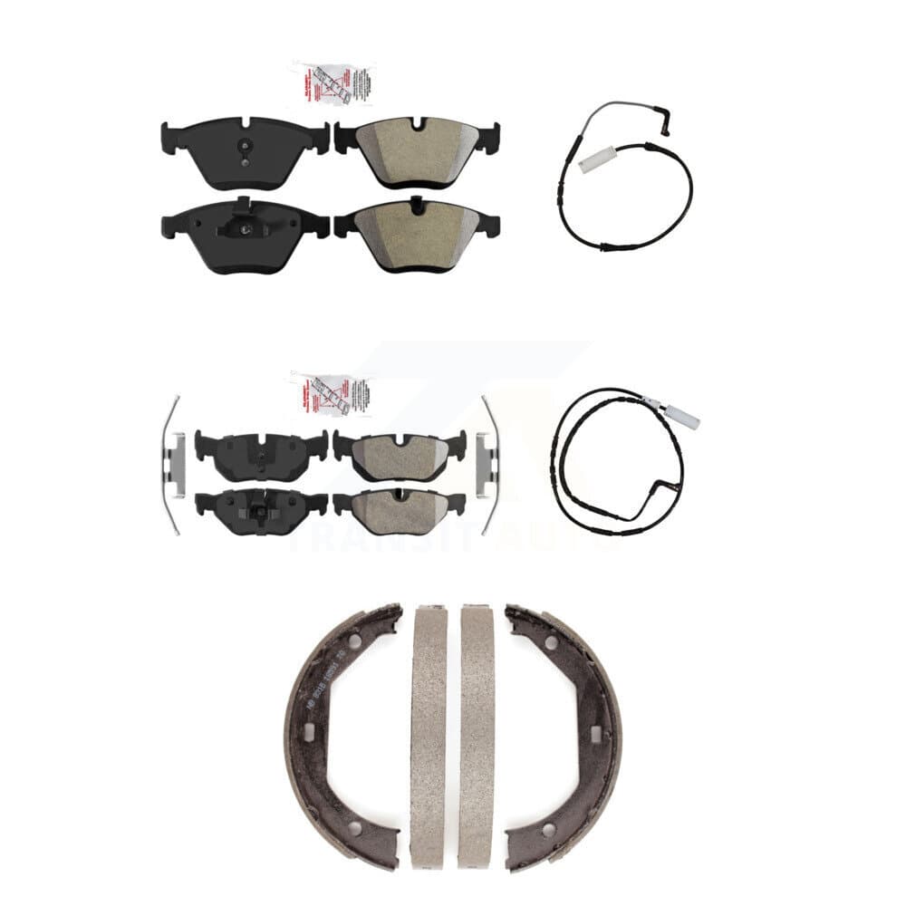 AmeriBRAKES - KNW-100422 - Front and Rear Disc Brake Pad Kits image 1