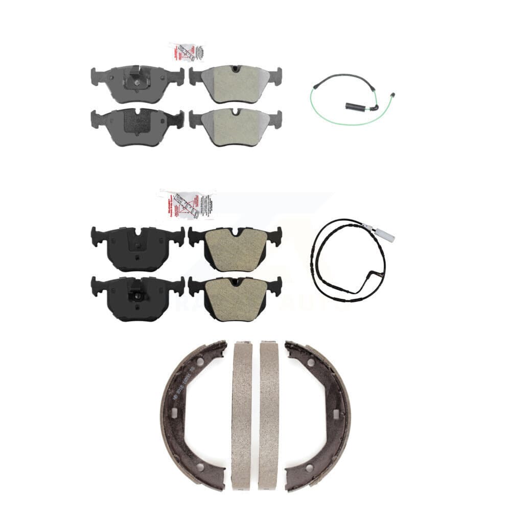 AmeriBRAKES - KNW-100433 - Front and Rear Disc Brake Pad Kits image 1